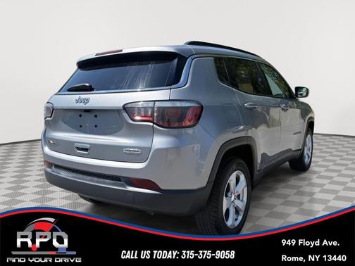Billet Silver Metallic Clearcoat 2020 Jeep Compass Latitude