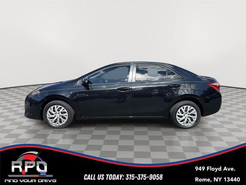 Black Sand Pearl 2017 Toyota Corolla LE