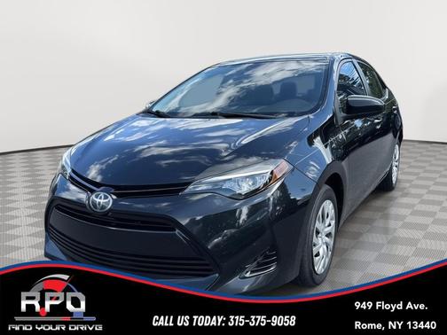 Black Sand Pearl 2017 Toyota Corolla LE