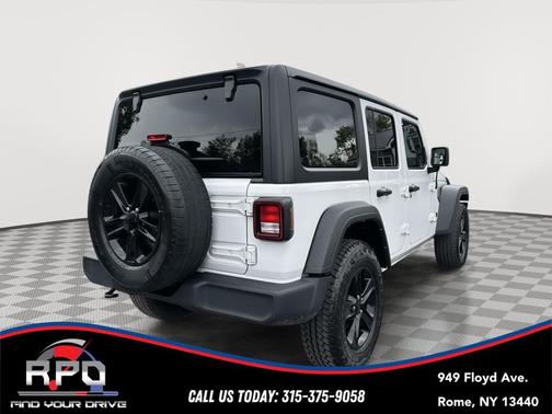 Bright White Clearcoat 2021 Jeep Wrangler Unlimited Sport Altitude