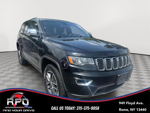 Diamond Black Crystal Pearlcoat 2018 Jeep Grand Cherokee Limited