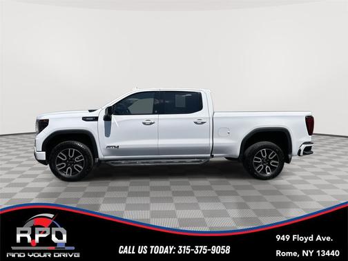 Summit White 2024 GMC Sierra 1500 AT4