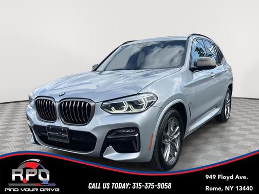 Glacier Silver Metallic 2020 BMW X3 M40i