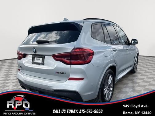 Glacier Silver Metallic 2020 BMW X3 M40i