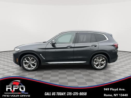 Dark Graphite Metallic 2022 BMW X3 xDrive30i