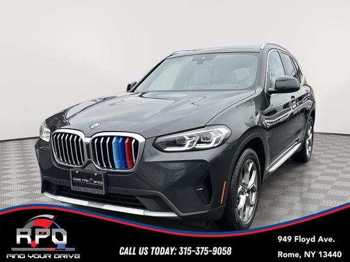 Dark Graphite Metallic 2022 BMW X3 xDrive30i
