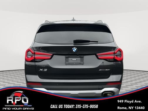Dark Graphite Metallic 2022 BMW X3 xDrive30i