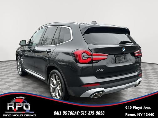 Dark Graphite Metallic 2022 BMW X3 xDrive30i