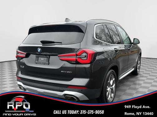 Dark Graphite Metallic 2022 BMW X3 xDrive30i