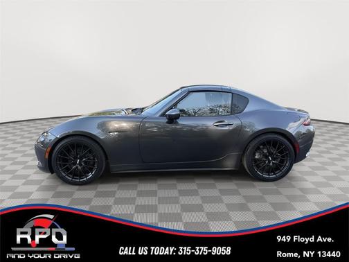 Machine Gray Metallic 2019 Mazda MX-5 Miata RF Grand Touring