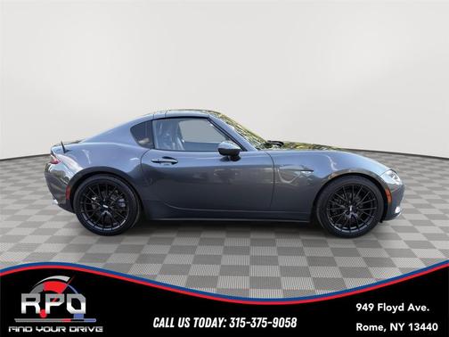 Machine Gray Metallic 2019 Mazda MX-5 Miata RF Grand Touring