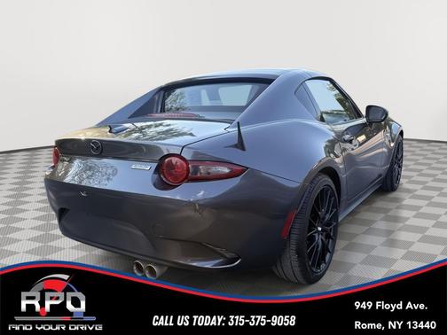 Machine Gray Metallic 2019 Mazda MX-5 Miata RF Grand Touring