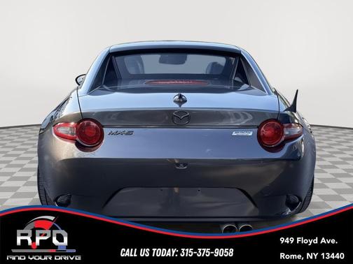 Machine Gray Metallic 2019 Mazda MX-5 Miata RF Grand Touring