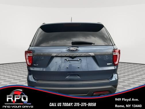 Blue Metallic 2019 Ford Explorer XLT