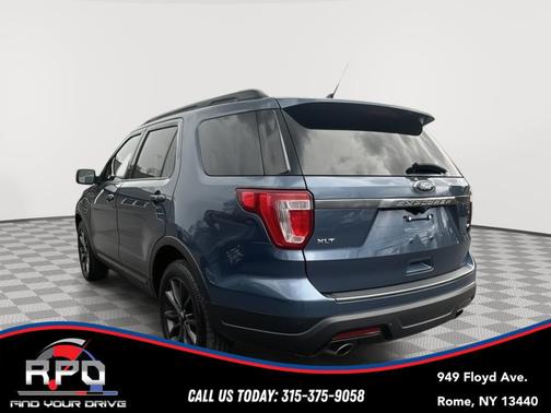 Blue Metallic 2019 Ford Explorer XLT