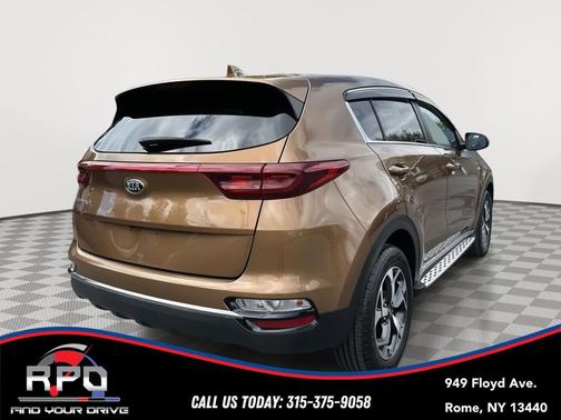 Burnished Copper 2020 Kia Sportage LX