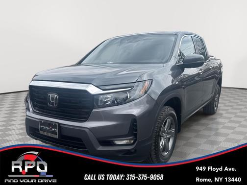 Modern Steel Metallic 2023 Honda Ridgeline RTL-E