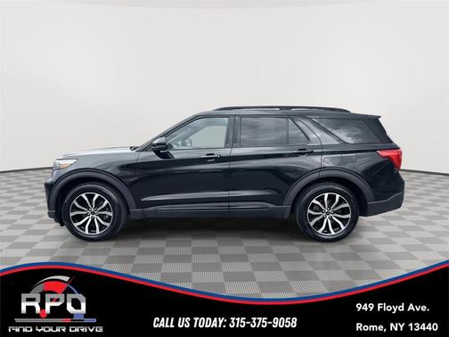 Agate Black Metallic 2020 Ford Explorer ST