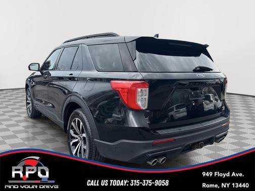 Agate Black Metallic 2020 Ford Explorer ST