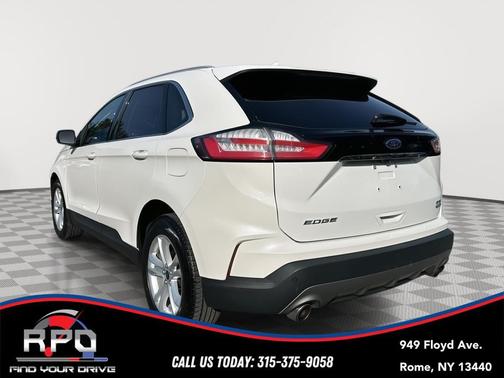 Star White Metallic Tri-Coat 2020 Ford Edge SEL