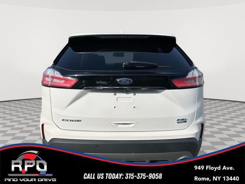 Star White Metallic Tri-Coat 2020 Ford Edge SEL