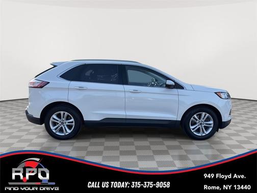Star White Metallic Tri-Coat 2020 Ford Edge SEL