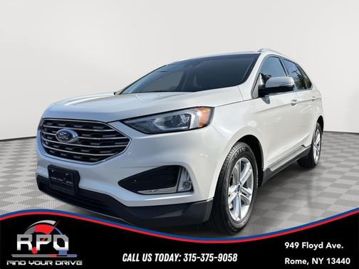 Star White Metallic Tri-Coat 2020 Ford Edge SEL