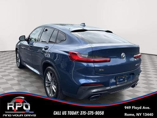 Phytonic Blue Metallic 2019 BMW X4 M40i