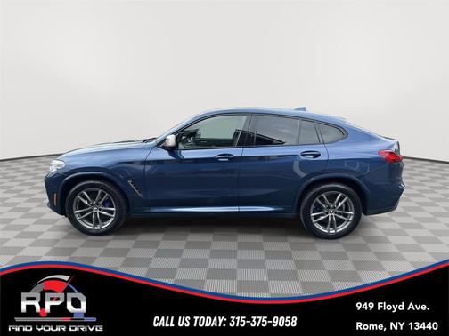 Phytonic Blue Metallic 2019 BMW X4 M40i