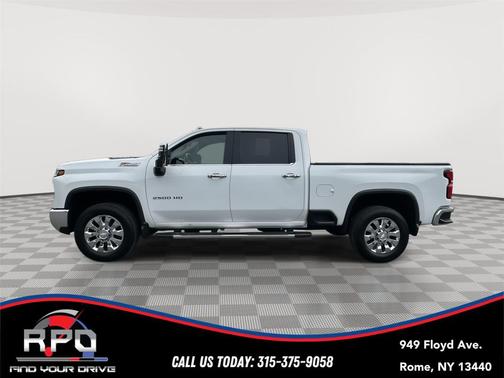 Summit White 2024 Chevrolet Silverado 2500 LTZ