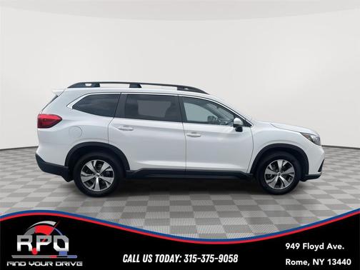 Crystal White Pearl 2021 Subaru Ascent Premium 8-Passenger