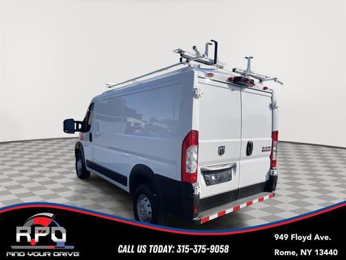 Bright White Clearcoat 2021 RAM ProMaster 1500 Low Roof
