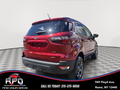 Ruby Red Metallic Tinted Clearcoat 2018 Ford EcoSport SES