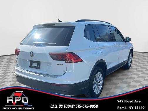 Pure White 2020 Volkswagen Tiguan 2.0T S 4MOTION