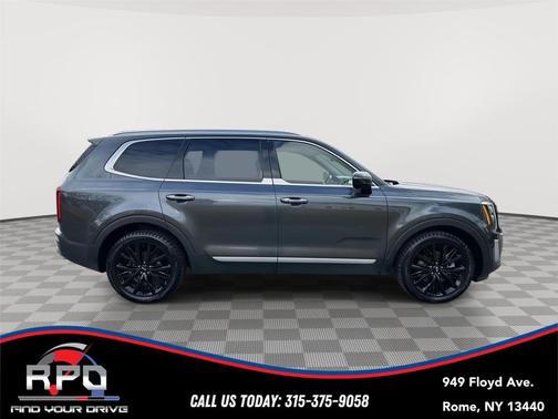 Wolf Gray 2021 Kia Telluride SX