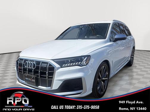 Glacier White Metallic 2022 Audi SQ7 4.0T Prestige