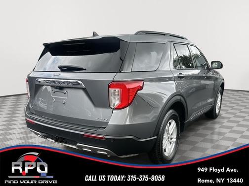 Carbonized Gray Metallic 2022 Ford Explorer XLT
