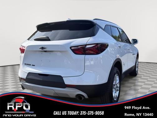 Summit White 2019 Chevrolet Blazer L