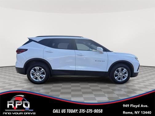 Summit White 2019 Chevrolet Blazer L
