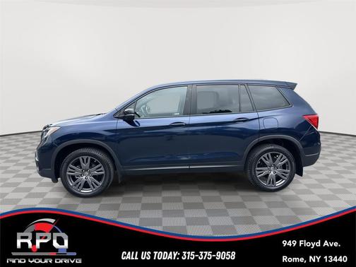 Obsidian Blue Pearl 2020 Honda Passport AWD EX-L