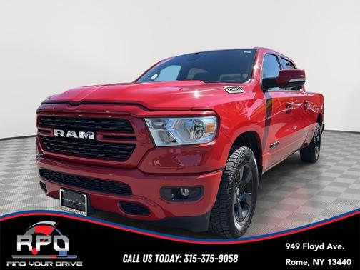 Flame Red Clearcoat 2022 RAM 1500 Big Horn/Lone Star