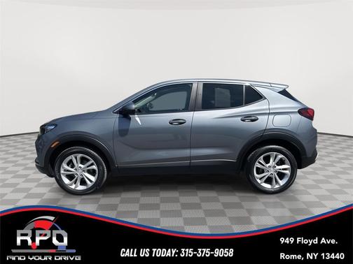 Satin Steel Metallic 2022 Buick Encore GX Preferred