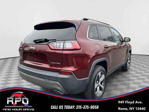Velvet Red Pearlcoat 2019 Jeep Cherokee Limited