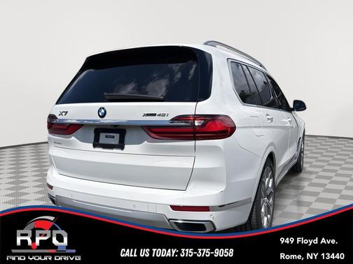 Alpine White 2021 BMW X7 xDrive40i