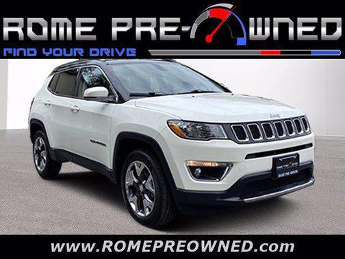 White Clearcoat 2018 Jeep Compass Limited