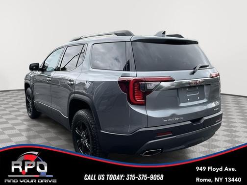 Satin Steel Metallic 2021 GMC Acadia AWD AT4