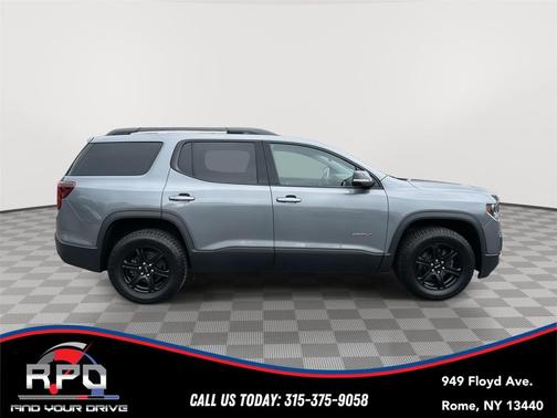 Satin Steel Metallic 2021 GMC Acadia AWD AT4