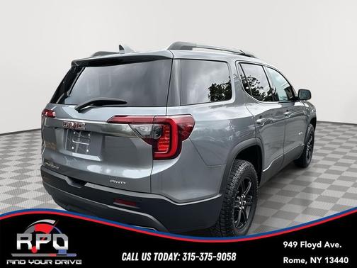 Satin Steel Metallic 2021 GMC Acadia AWD AT4
