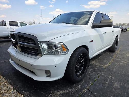 WHITE 2014 RAM 1500 Longhorn
