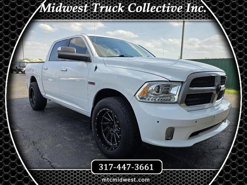 WHITE 2014 RAM 1500 Longhorn